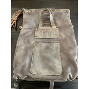 PATRICIA NASH DISTRESSED LEATHER SHOULDER BACKPACK CROSSBODY